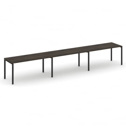 Рабочая станция на 3 места CONCEPT CN.ORS-008 Дуб Мали Черный_0