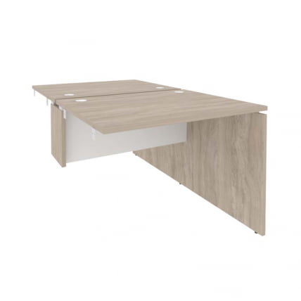 Стол-приставка двойной к опорным элементам ONIX O.D.SPR-1.8 Дуб Аттик/Белый_0