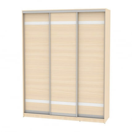 Шкаф-купе B-220х180х60-2(ДМ-D9D9D9)_0