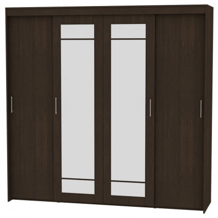 Шкаф-купе T-5-230х235х45-M(Венге-4)_0