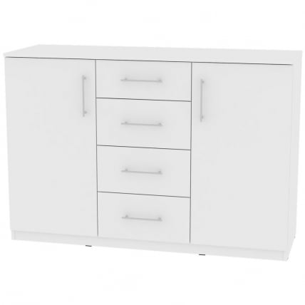 Комод K-93x135x45-1(Белый)_0