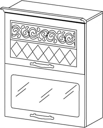 Шкаф-витрина Тиффани 19.08_3