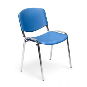 Стул ZP_UP_EChair Rio ИЗО хром пластик синий 573684_0