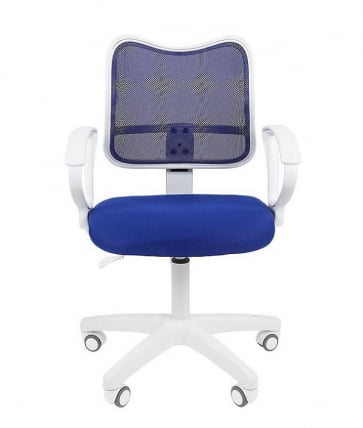 Компьютерное кресло Чаирман 450 ЛТ Белый пластик Черный / Chairman LT_1