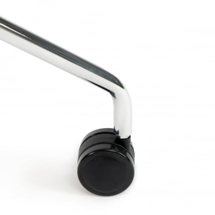 Стул офисный HANSEN (mod. 606-1) Оранжевый/хром_8