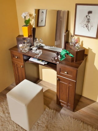 Стол туалетный Sherlock 52 Орех шоколадный (спальня)_2