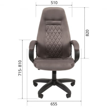 Офисное кресло CHAIRMAN HOME 951 синий_4