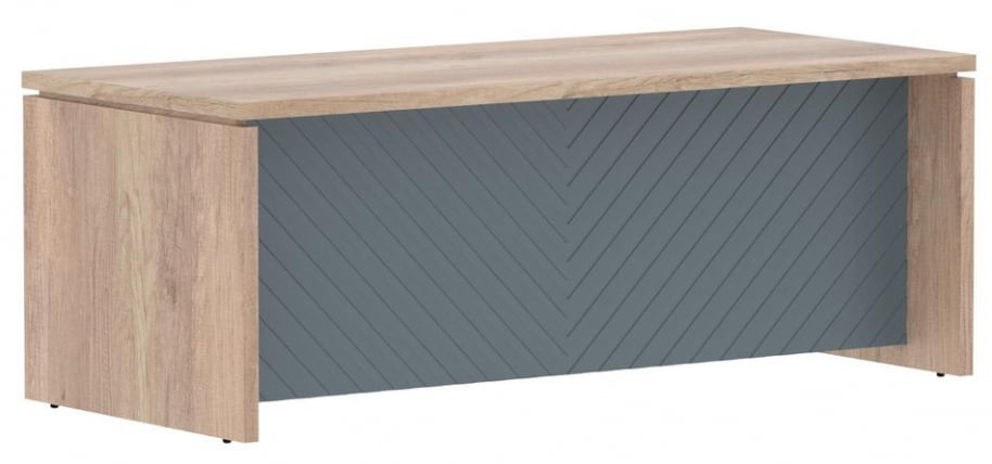 Стол руководителя Torr LUX TLST 209H Дуб Каньон Серо-голубой_0