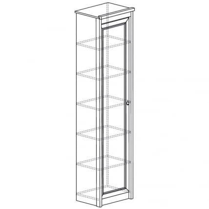 Шкаф Флоренция 642 Дуб Гарвард_1