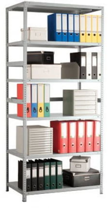 Стеллаж MS 220/100х50/5 Серый_0