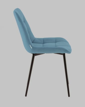 Стул Флекс N велюр пыльно-голубой_3