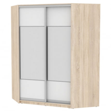 Шкаф-купе YA-198х1400-568-4(ДСС-Белый-D3D3)_0