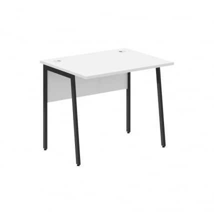 Стол рабочий IMAGO Plus СП-1P Белый Антрацит_0