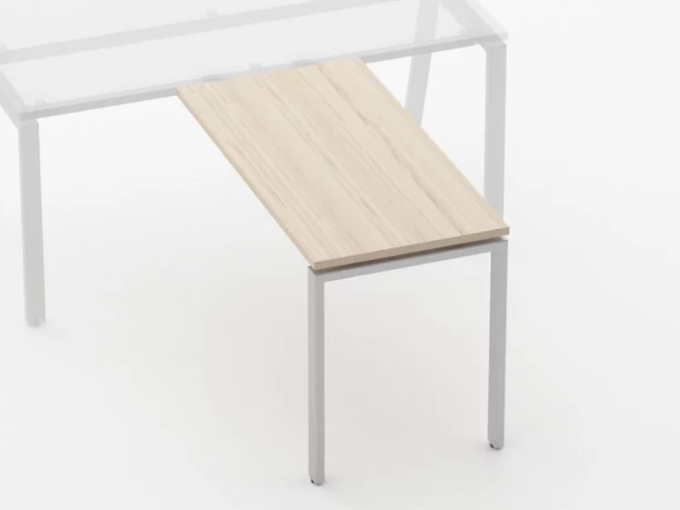 Брифинг-приставка для стола на Л-обр.опорах Deka 73.10.12 Туя_1