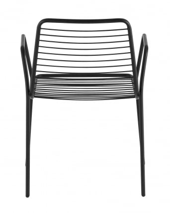 Стул Дели с подлокотниками металл черный_6