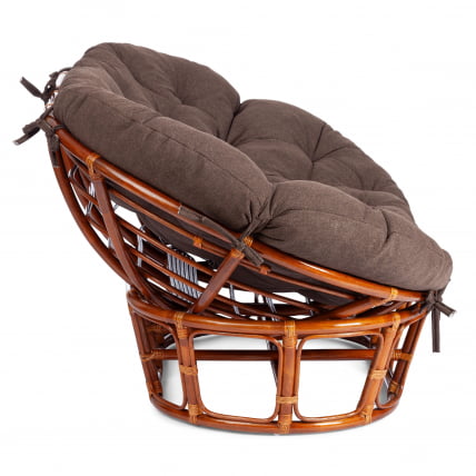 Диван MAMASAN/МАМАСАН 23/02 W /с подушкой/ подушка 182х119 см, 169х102х80 см, Cognac (коньяк), ткань, коричневый, 3М7-147_1