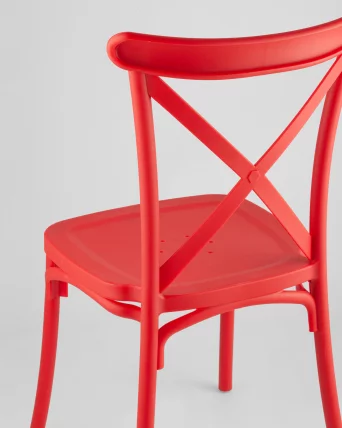 Стул пластиковый Кроссбэк Красный_6