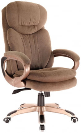Кресло для руководителя Everprof Boss T Ткань Коричневый_0