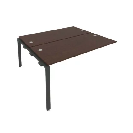 Проходной наборный элемент рабочей станции Metal System Б.ПРС-СП-2.4 Венге/Антрацит_0