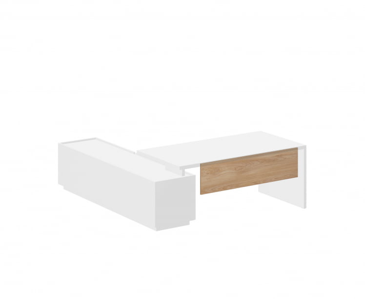 Стенка вертикальная (для арт.02) Oliver OL-20-20.GN Гикори натуральный_0