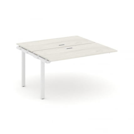 Проходной наб. элем. Стайл Проджект СН-59П.ДНРС-011 Дуб Наварра/Металл Белый/Белый Заглушка 980*1432 / SN-59P.DNRS-011_0