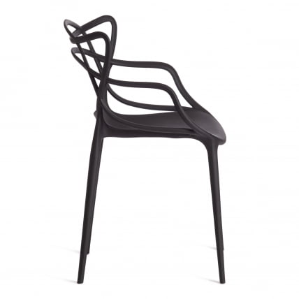 Стул Кат Чаир (мод. 028) пластик, 53 кс 59 кс 82,5 см, черный (Блаcк 3010) / Cat Chair (mod. x x (Black_1
