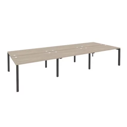 Рабочая станция на П-образном м/к ONIX O.MP-D.RS-6.3.8 Дуб Аттик/Антрацит_0