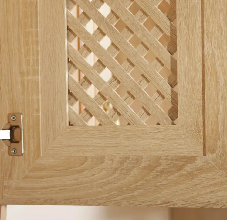 Кухонный гарнитур угловой Кантри №03 Сономе эйч светлая_12