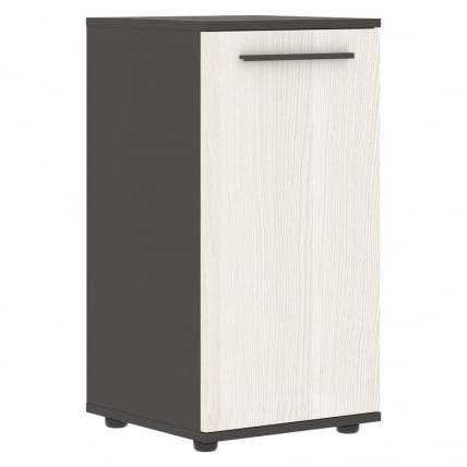 Шкаф колонка с глухой малой дверью EDIS ELCS 42.1 Ясень Траун Мокко Мокко_0