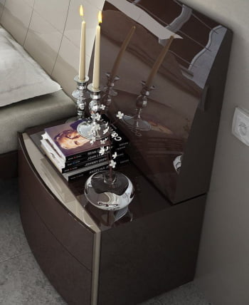 Тумба прикроватная FENICIA Mobiliario А3002 BARCELONA Шоколад_0