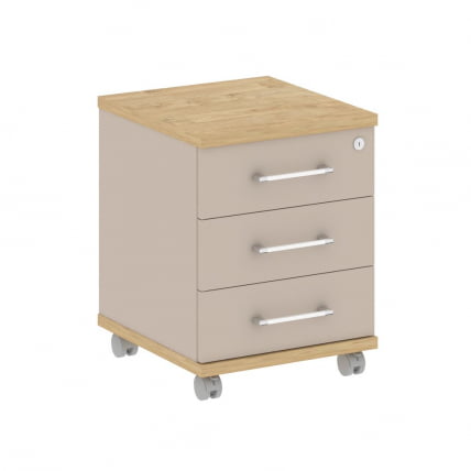 Тумба мобильная SHIFT SK.TM Тиквуд Светлый/Капучино_0