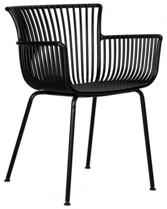 Стул обеденный ДОБРИН РОСС (черный (Б-03) без подушки) 4 шт / DOBRIN ROSS (B-03)_1