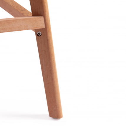 Стул барный TULIP BAR (mod. C1014H) пластик/дерево, 57 х 48 х 104 см, серый 024 /натуральный_9