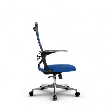Кресло офисное МЕТТА B 2b 19/U158, Основание 17834 Комплект 3 Синее_1