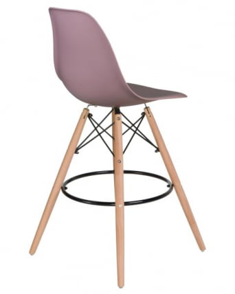 Стул барный DOBRIN DSW BAR (ножки светлый бук, цвет сиреневый (P-04)) 2 шт_4