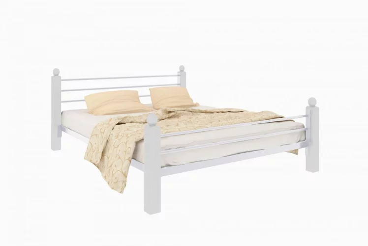 Кровать Милана Lux plus 1200х2000 Белая_0