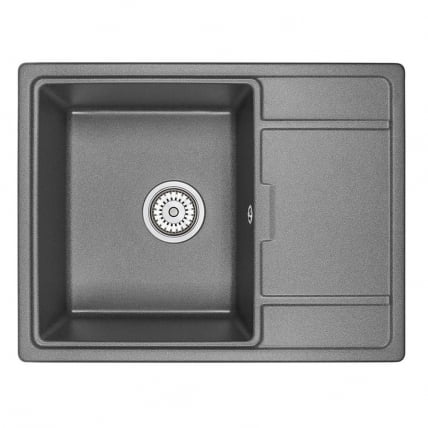 Кухонная мойка GRANULA 6503 Графит_0