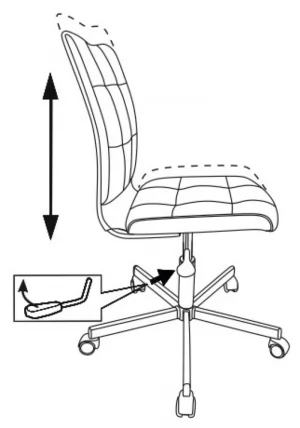 Кресло для оператора Бюрократ CH-330M/Diamond 357_4