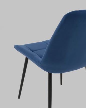 Стул Флекс N велюр синий_6