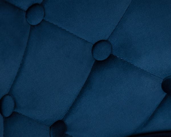 Стул барный DOBRIN JOSEPH BLACK (синий велюр (MJ9-117)) 2 шт_7