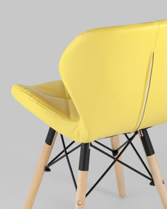 Стул Бон экокожа Желтый_5