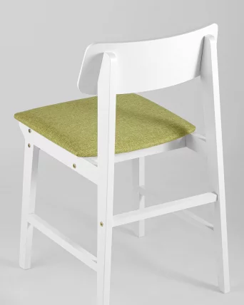 Комплект из двух стульев ODEN WHITE 2 шт Оливковый_6