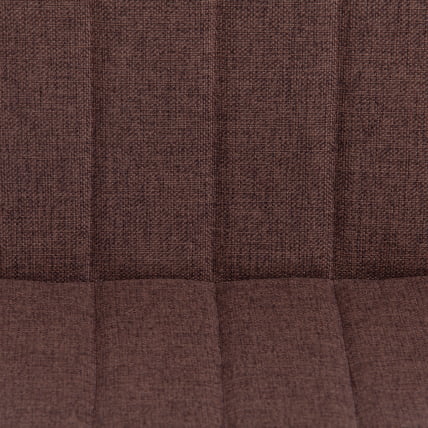 Стул ARC ткань/металл, 46 х 52 х 88 см, коричневый 01/черный_6