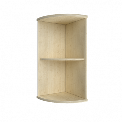 Стеллаж низкий угловой Riva А.УС-3 Клен_0