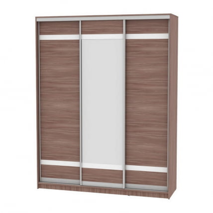 Шкаф-купе Б-220х180х60-3(ЯШТ-Д9Д10Д9) / B-220х180х60-3(ЯШТ-D9D10D9)_0