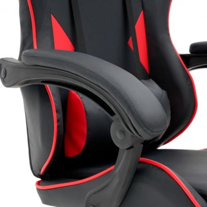 Кресло компьютерное CРОМЕКС (КРОМЕКС) ДЖокер ГМ-125 экокожа черное/красное / CROMEX Joker GM-125_12