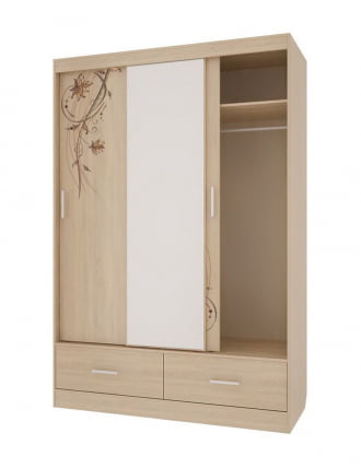 Шкаф-купе Виктория-1 0.6 Дуб Сонома_1