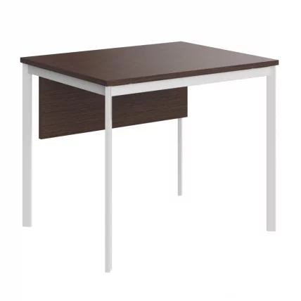 Стол прямой IMAGO-S СП-1SD венге магия белый полуматовый_0