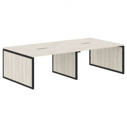 Конференц-стол XTEN-QP XQPSCT 2714 Сосна Эдмонт Антрацит_0