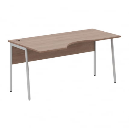 Стол эргономичный левый IMAGO Plus СА-1P(Л) Ясень шимо Серый_0